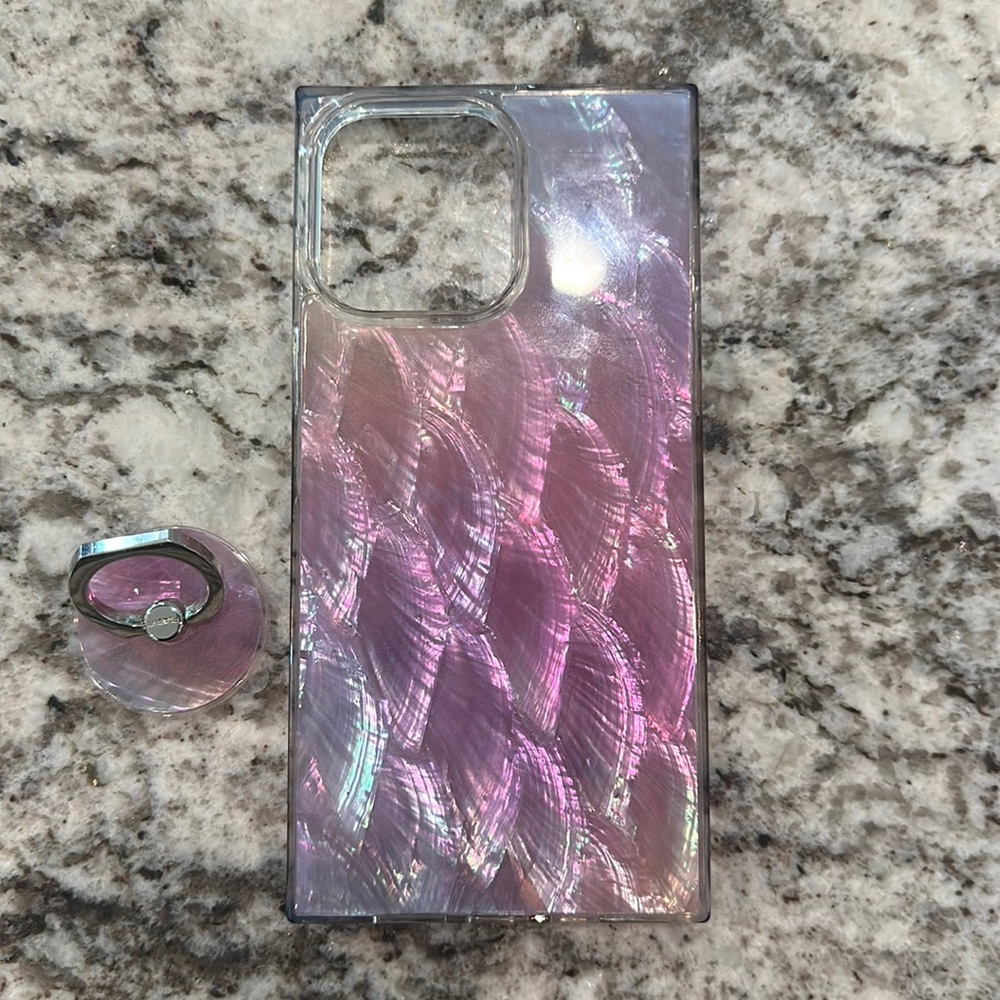 Flaunt iPhone 14 Pro Max phone case and phone ring